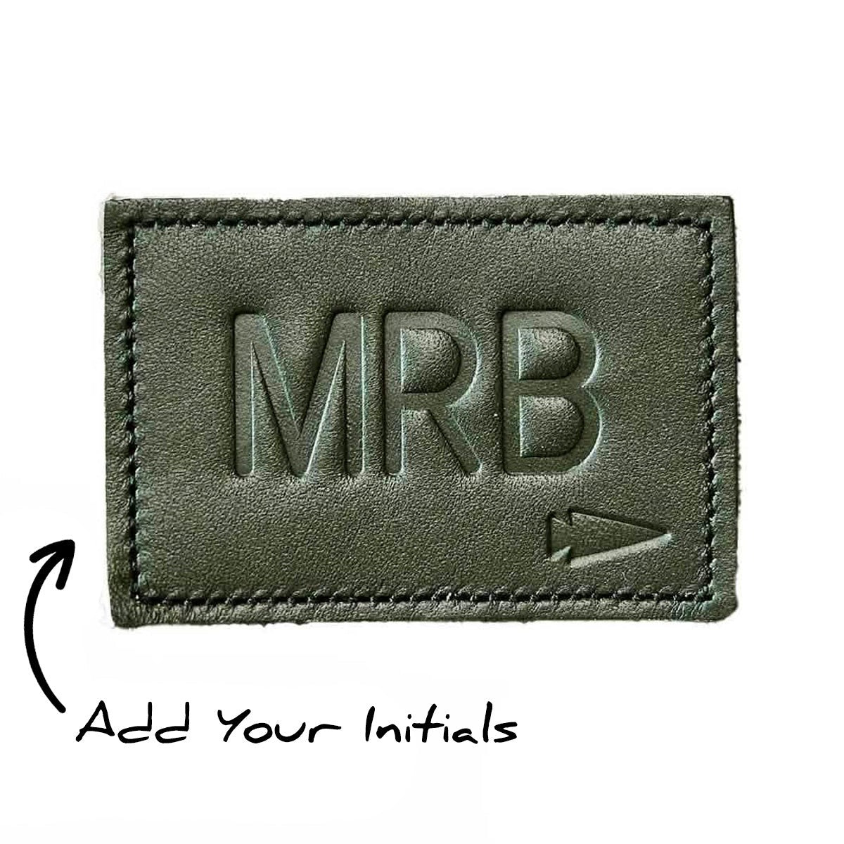 Patch - Custom Leather Monogram