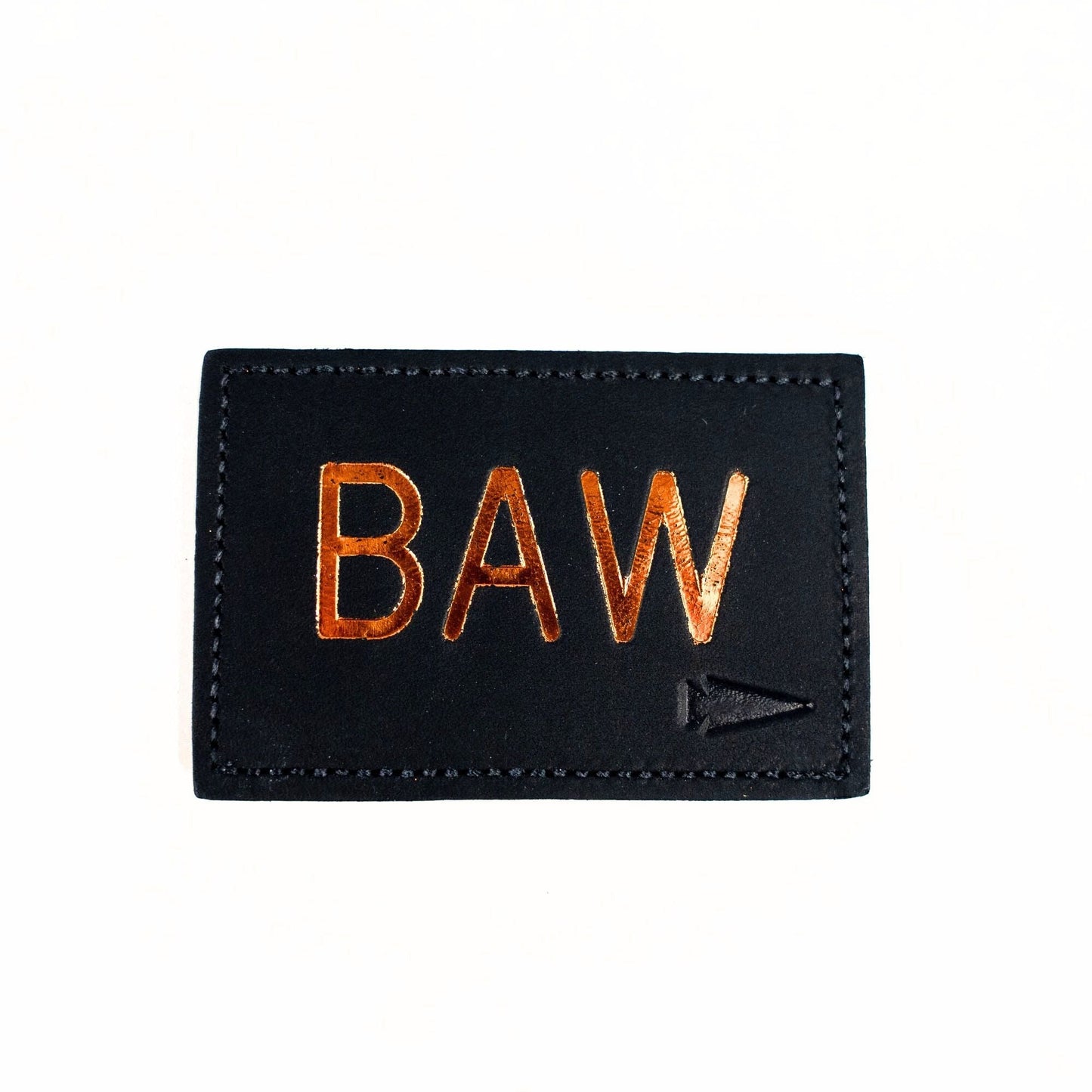 Patch - Custom Leather Monogram