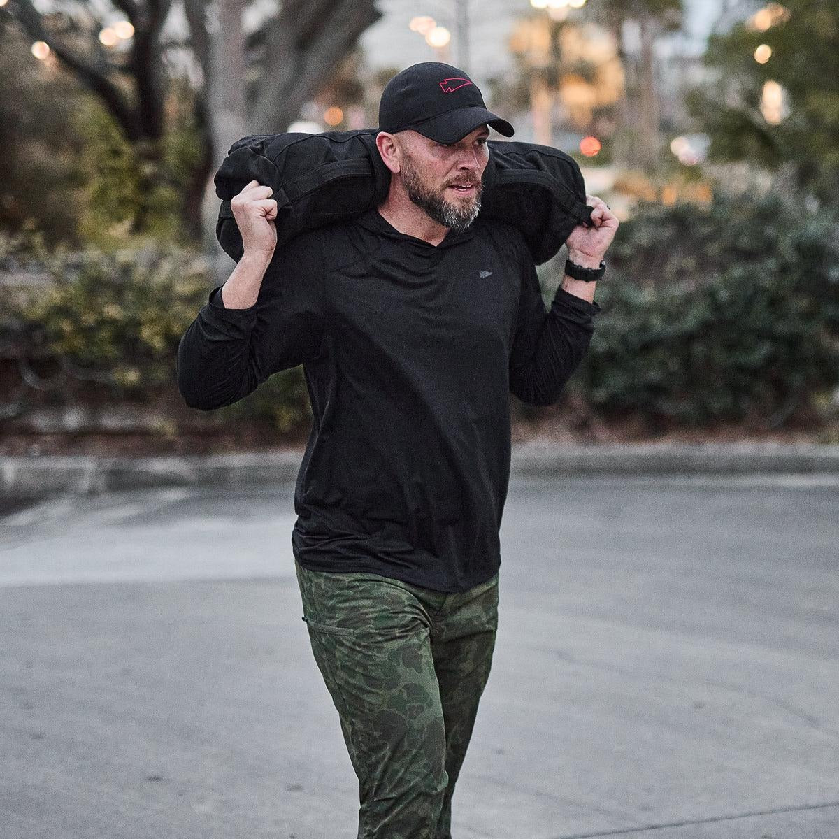 Men's USA Sun Hoodie - ToughMesh