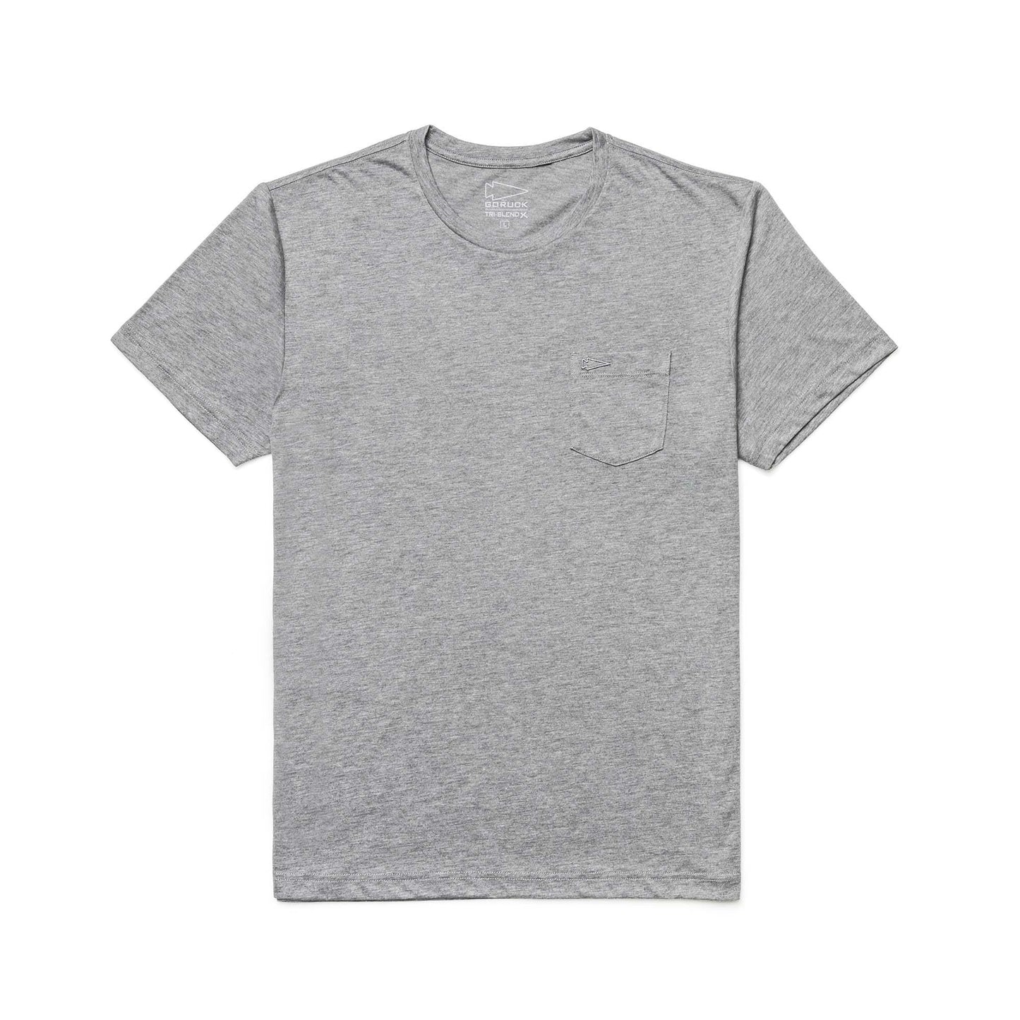 Short Sleeve Pocket Tee - Tri-BlendX