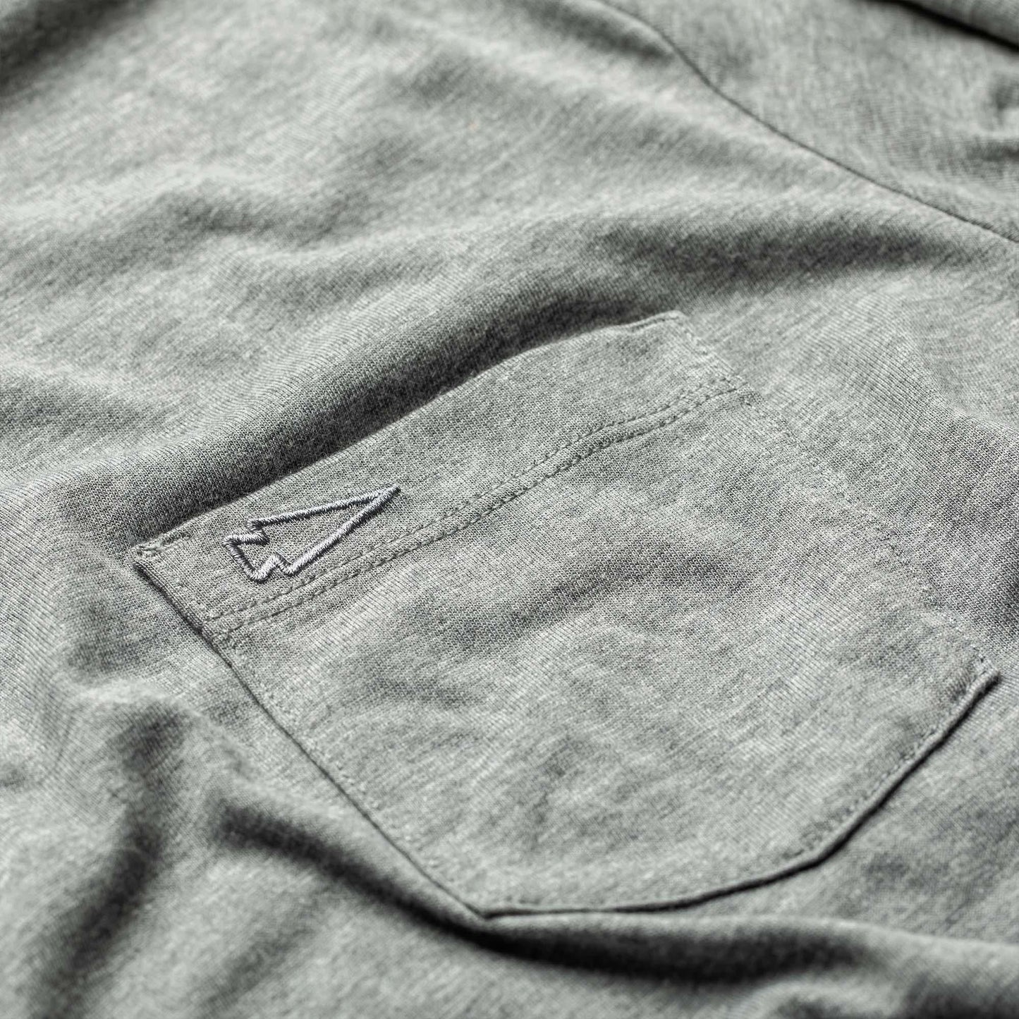 Men's Polo with Pocket - Tri-BlendX